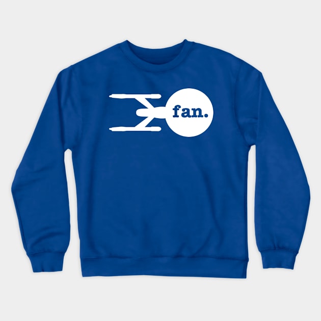 Fan (Starship Version 1) Crewneck Sweatshirt by fashionsforfans